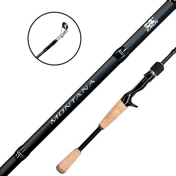 Vara para Carretilha Montana 1,73m 10-20 Lbs 2 Partes - Maruri