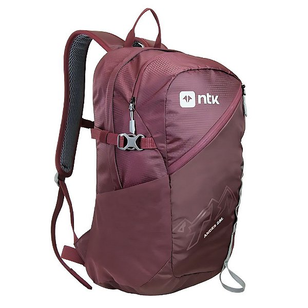 Mochila Para Camping Andes 28 Litros Vinho - Nautika
