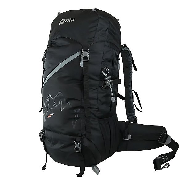 Mochila Para Camping Andes 40 Litros Preto - Nautika