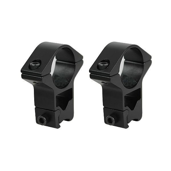 Mount / Suporte De Luneta Duplo Alto 3/8 Trilho 11mm - Rossi.