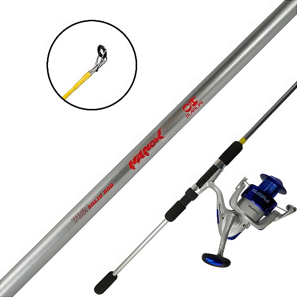 Kit Vara de Pesca Havok com Molinete Lagus 2 Partes - Maruri