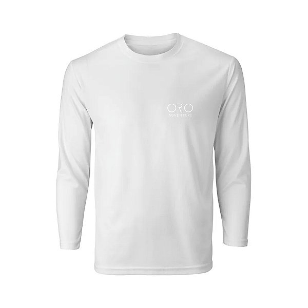 Camiseta Térmica 2°Pele Branco Unissex - Oro Adventure