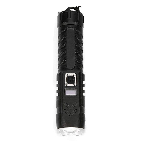 Lanterna De Led Tática Recarregável WS-607 - J.W.S