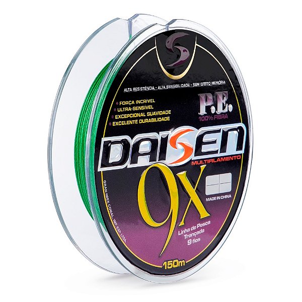 Linha de Pesca Multifilamento 9x 150m - Daisen