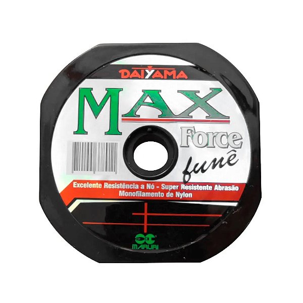 Linha de Pesca Monofilamento Max Force Fumê 100m - Maruri