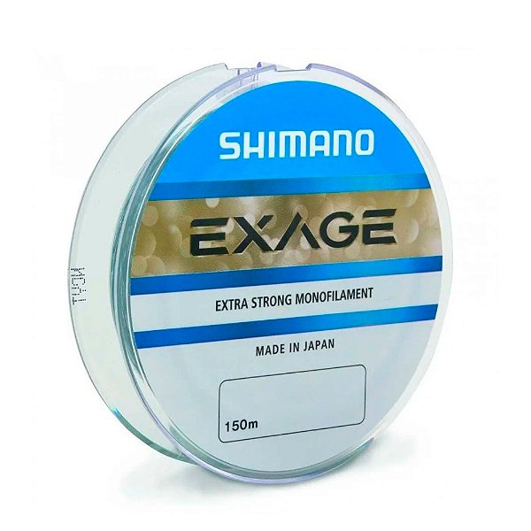 Linha de Pesca Monofilamento Exage 150m - Shimano