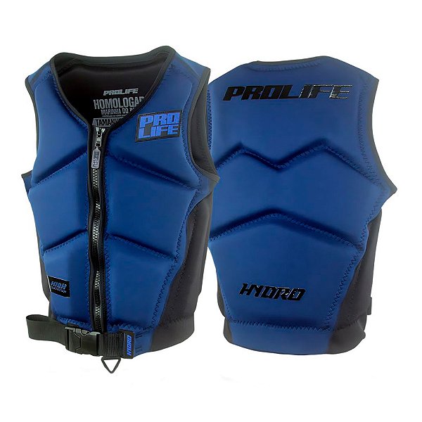 Colete Salva Vidas Homologado Hydro REV2 Azul Marinho - Prolife