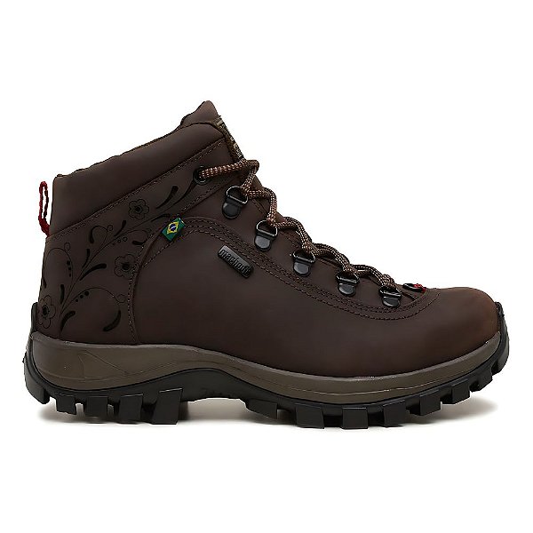 Bota Feminina  Cano Alto Alecrim 08 Carajás Café - Macboot