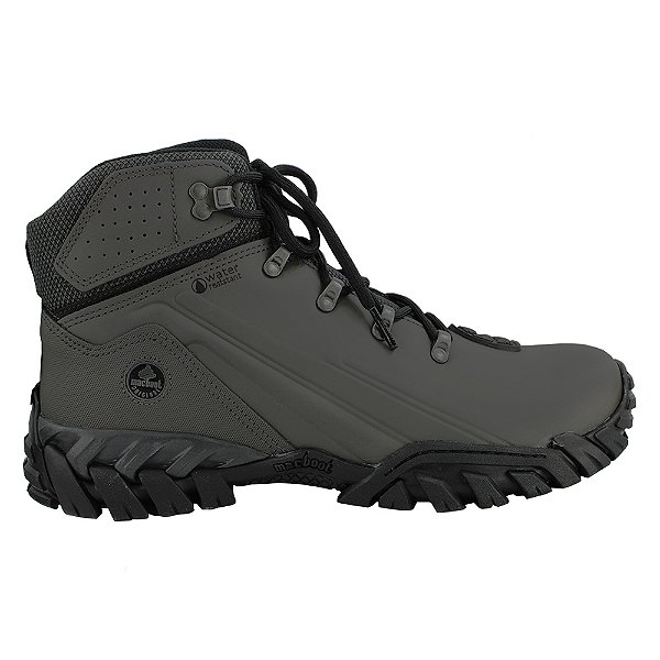 Bota Emborrachado Motors Cano Alto Ipê 02 Cinza Escuro - Macboot
