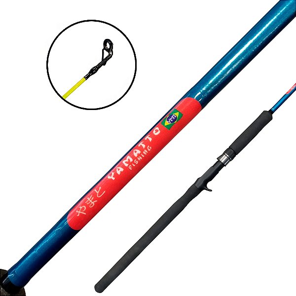 Vara Para Carretilha Xaréu 2,70m 15-30 Lbs 2 Partes - Yamatto