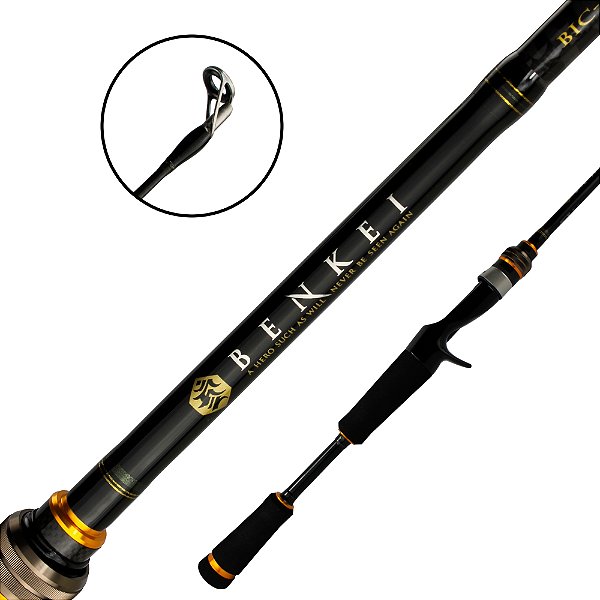 Vara Para Carretilha Benkei 1,73m 8-14 Lbs Inteiriça - Major Craft