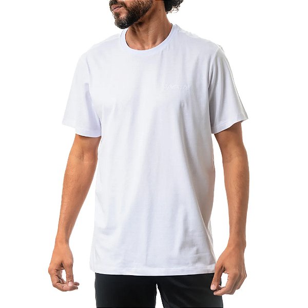 Camiseta Basica Bordada M/C Branco - Columbia