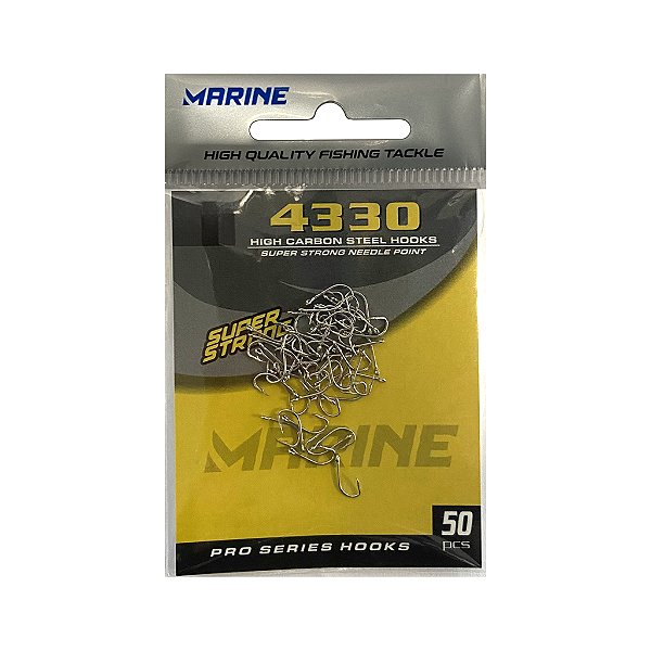 Anzol 4330 Super Strong Com Fisga - Marine Sports