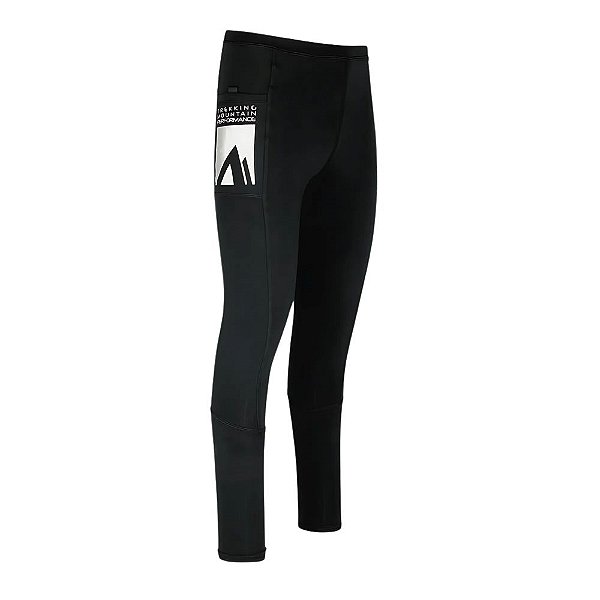 Calça Legging Hard Black Trail Masculina Preto - Hard Adventure