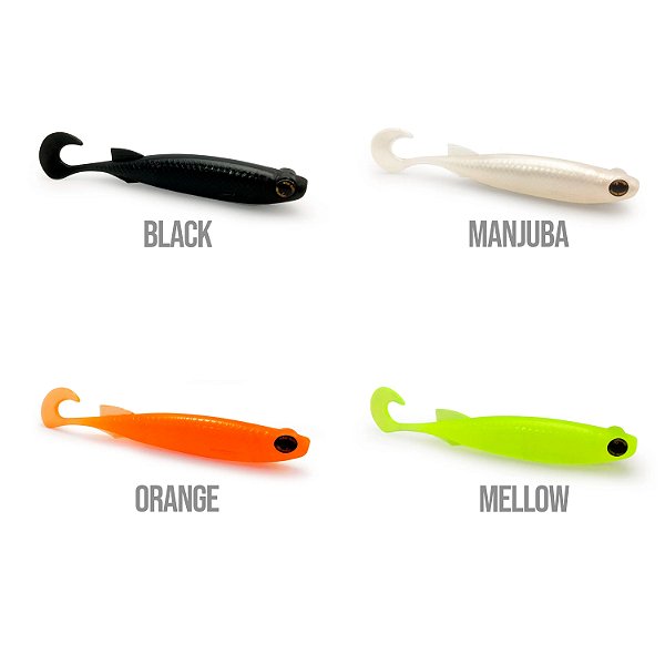 Isca Artificial E-Shad 12cm - Monster 3x