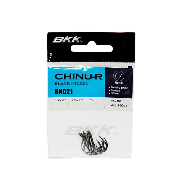 Anzol em Aço Carbono Chinu-R - BKK