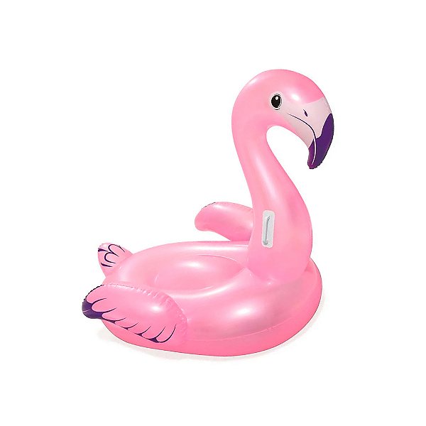 Boia Adulto Inflável Flamingo Luxo Até 90kg - Bestway