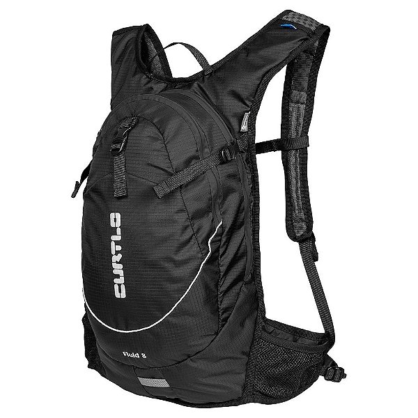 Mochila De Hidratação 8L Fluid Preto Acqua Flex 2 Litros - Curtlo