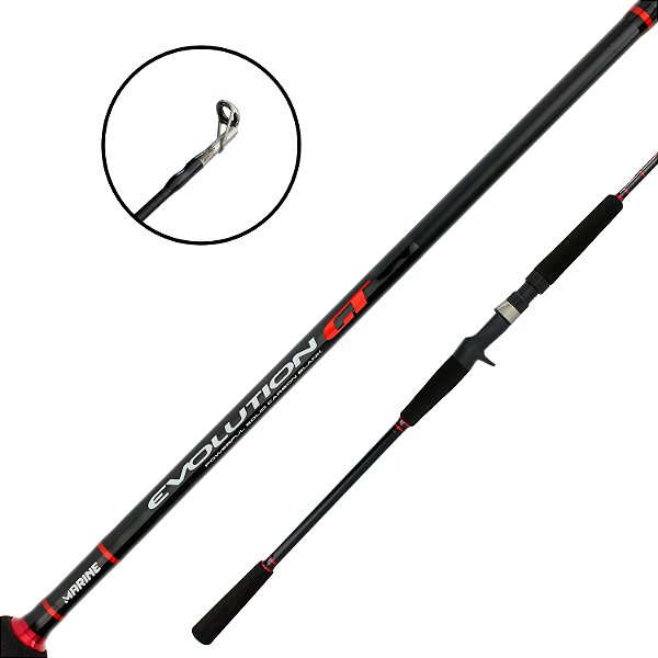 Vara para Carretilha Evolution GT 2,13m 20-50 Lbs 2 Partes - Marine