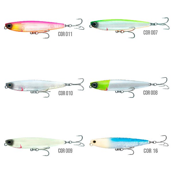 Isca Artificial Superfície Brenious Bream Pencil 75F - Shimano