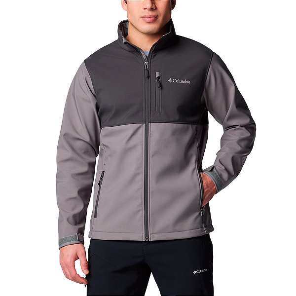 Jaqueta Masculina Ascender Softshell Cinza - Columbia