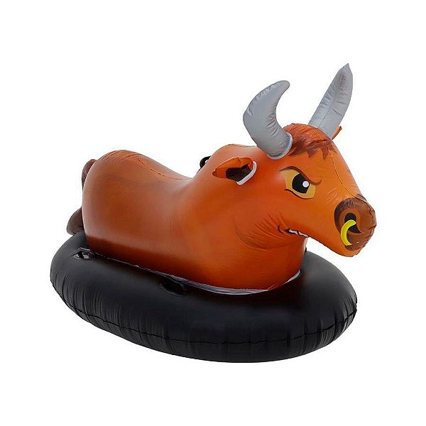 Boia Para Piscina Touro Gigante Ate 50kg - Bel Fix