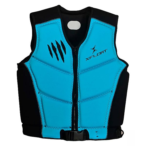 Colete Salva Vidas Homologado Enzo 2.0 Azul - Xfloat