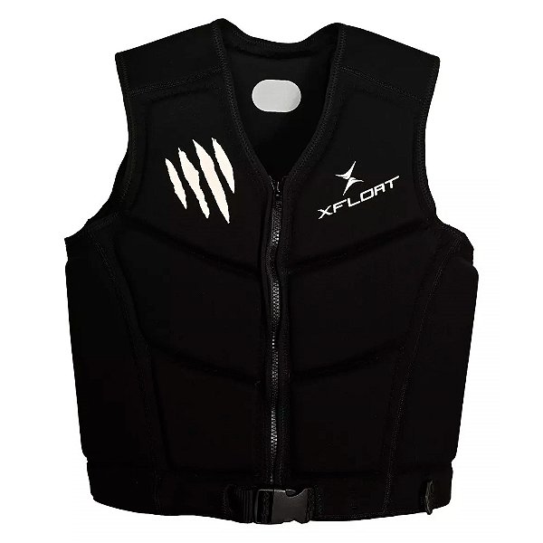 Colete Salva Vidas Homologado Enzo 2.0 Preto - Xfloat