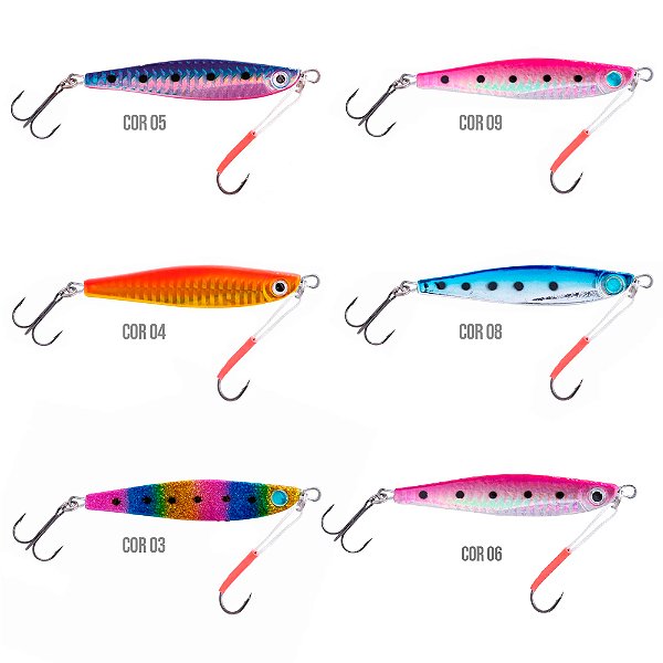 Isca Artificial de Fundo Micro Jig MJ-28 - Maruri