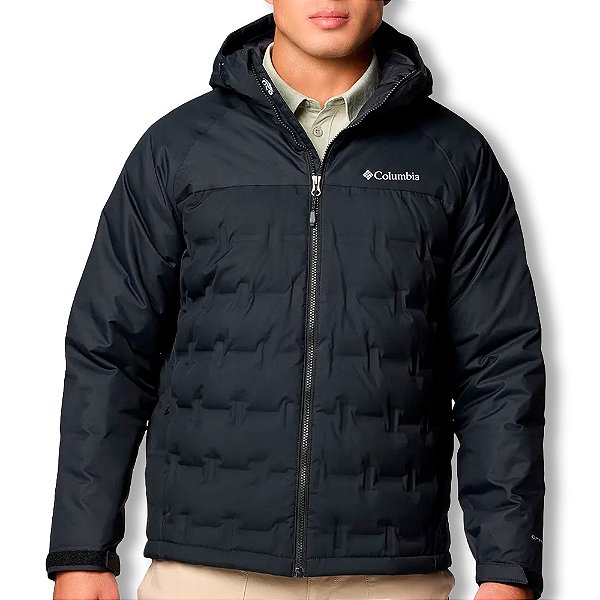 Jaqueta Masculina Grand Trek™ III com Capuz Preta - Columbia