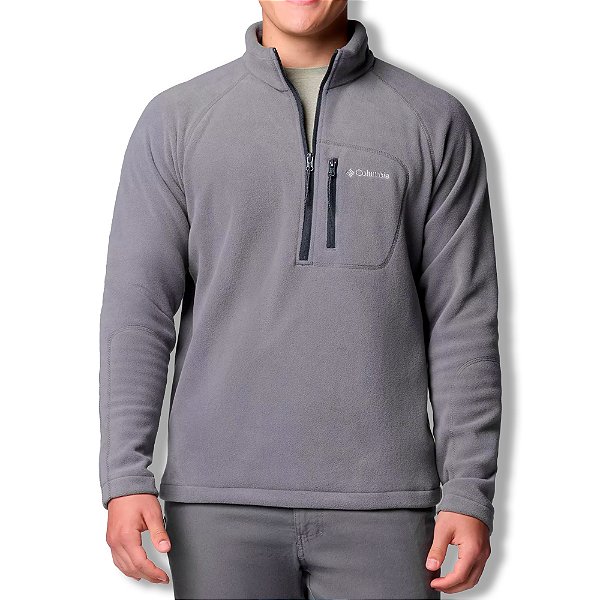 Blusão Masculino Fleece Fast Trek™ III City Grey Shark - Columbia
