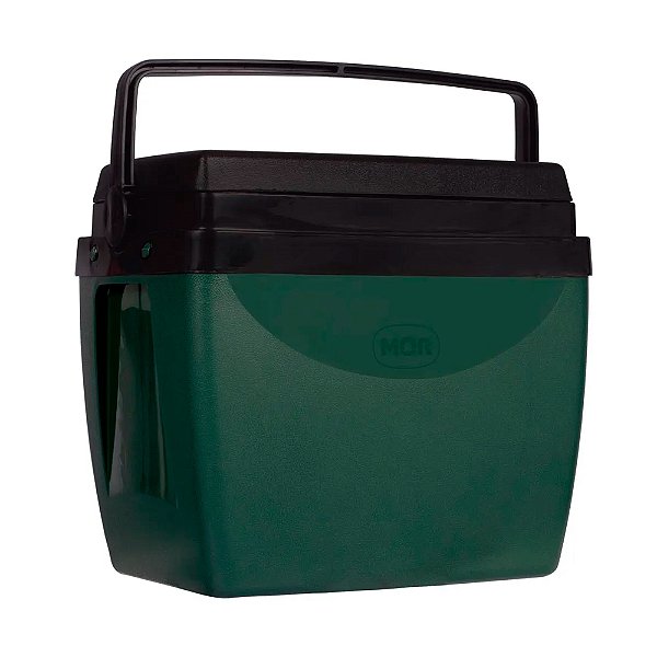 Caixa Térmica 19QT 18 Litros Polipropileno Com Alça Verde - Mor