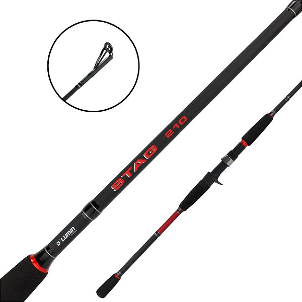 Vara Para Carretilha Stag 2,10m 20-50 Lbs 2 Partes - D’Lumin Fishing