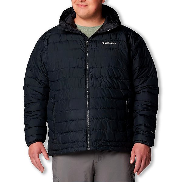Jaqueta Masculina Powder Lite™ II Plus Size Black - Columbia