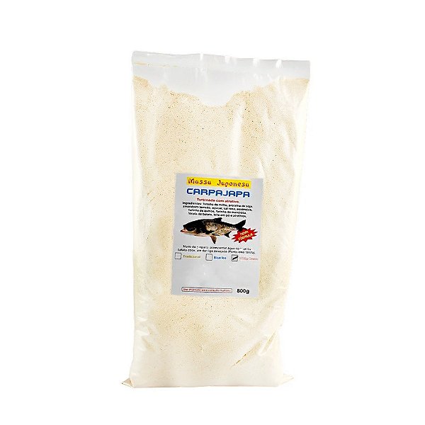 Massa Para Pesca Carpajapa White Cream 800g - Massa Japonesa