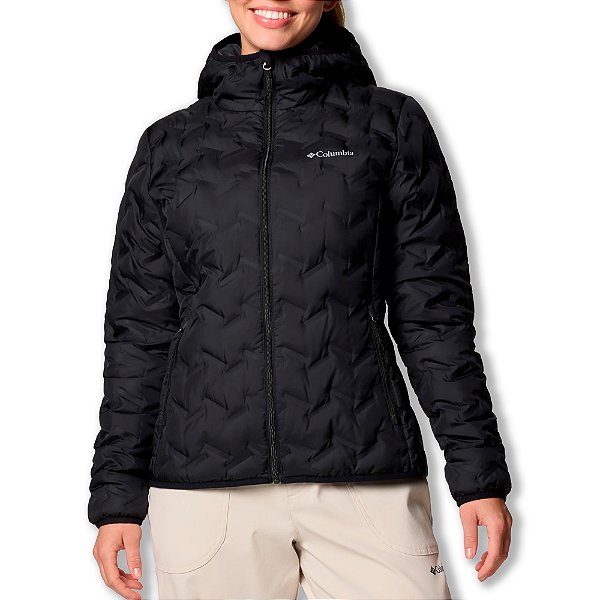 Jaqueta Feminina Delta Ridge™ II com Capuz Black - Columbia