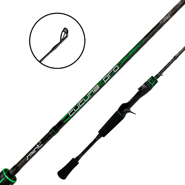 Vara para Carretilha Tucuna Pro 1,73m 7-17 Lbs Inteiriça - Saint