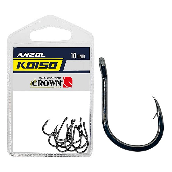 Anzol Crown Koiso Black 10 C/10 - Crown