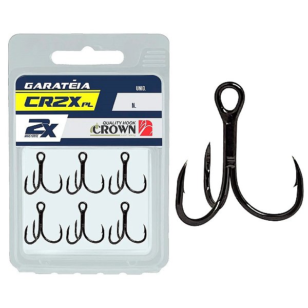 Garateia De Pesca Black CR2X PL - Crown