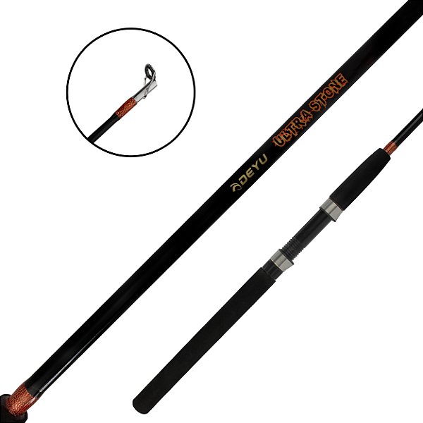 Vara Para Molinete Ultra Stone 1,65m 10-20 Lbs Inteiriça - Deyu
