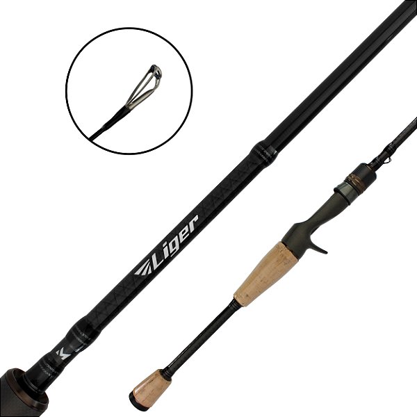 Vara de Pesca para Carretilha Liger 1,83m Inteiriça - Marine