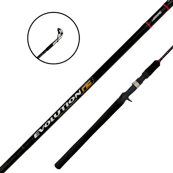 Vara Para Carretilha Evolution G3  2,13m 15-30 Lbs 2 Partes - Marine