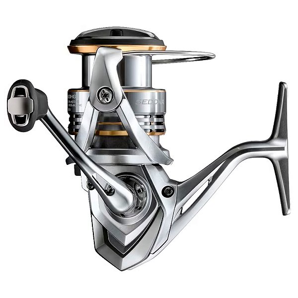 Molinete Sedona Ambidestro 2500 HGFJ Grafite / Alumínio 3 + 1 Rolamentos - Shimano