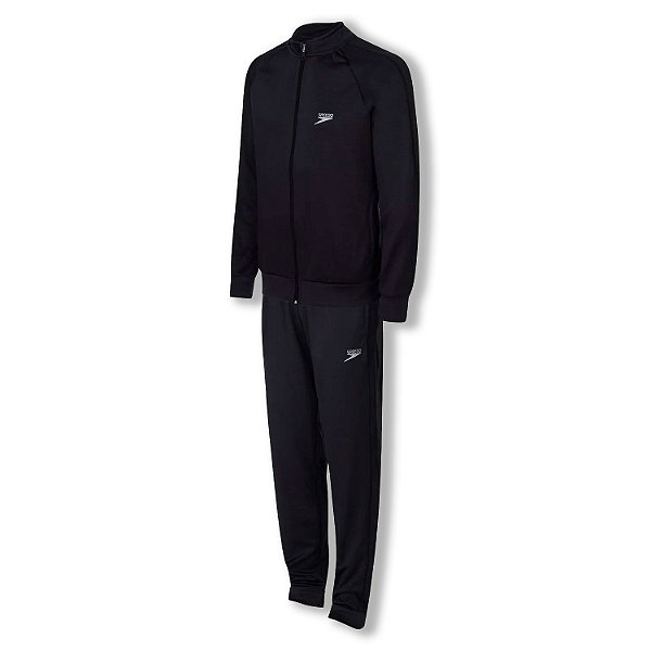Conjunto de Agasalho Masculino Basic Sports Preto - Speedo