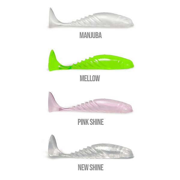 Isca Artificial Slim Shad 9cm - Monster 3x