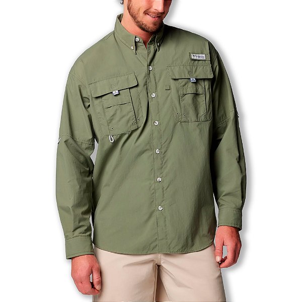 Camisa Masculina Bahama™ II M/L Cypress - Columbia