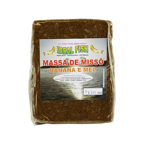 Massa Para Pesca Missô - Ideal Fish