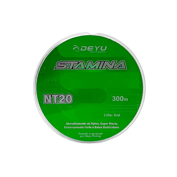 Linha de Pesca Monofilamento Stamina NT-20 300m - Deyu