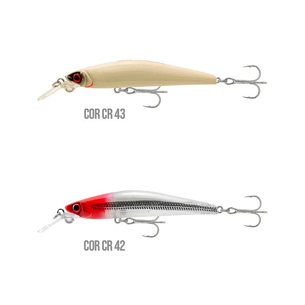 Isca Artificial Meia Água Jack Minnow 85 - Crown