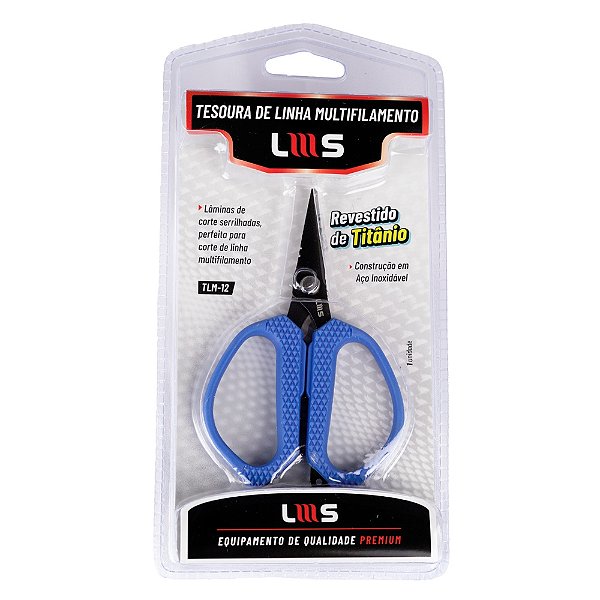 Tesoura De Linha Multifilamento 12cm - Lms